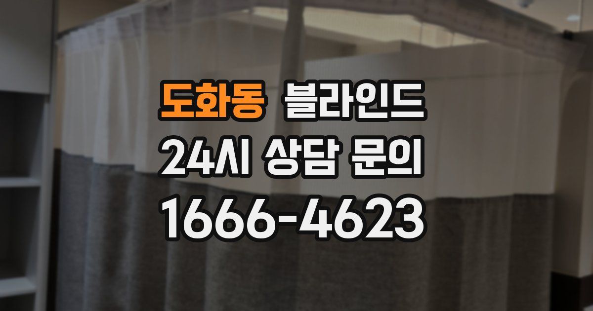 도화동 블라인드