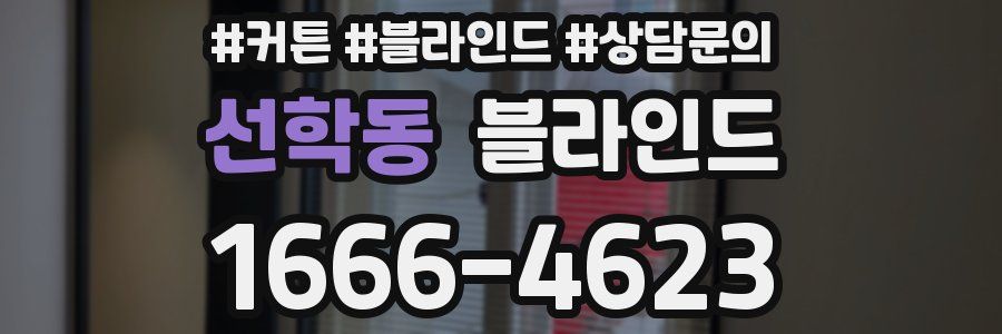 선학동 블라인드