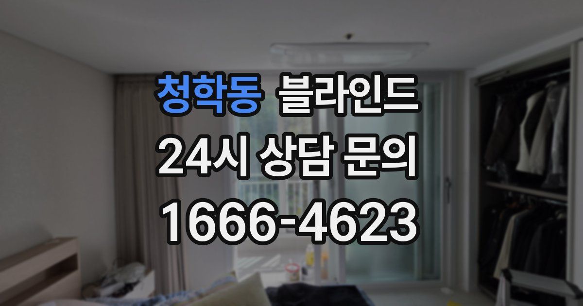 청학동 블라인드