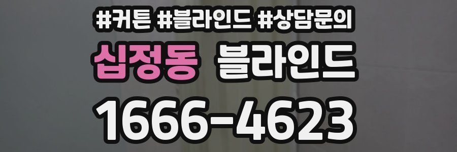십정동 블라인드