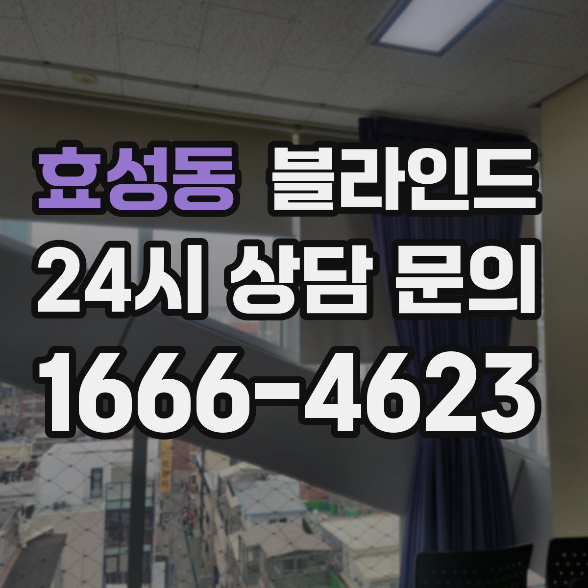 효성동 블라인드