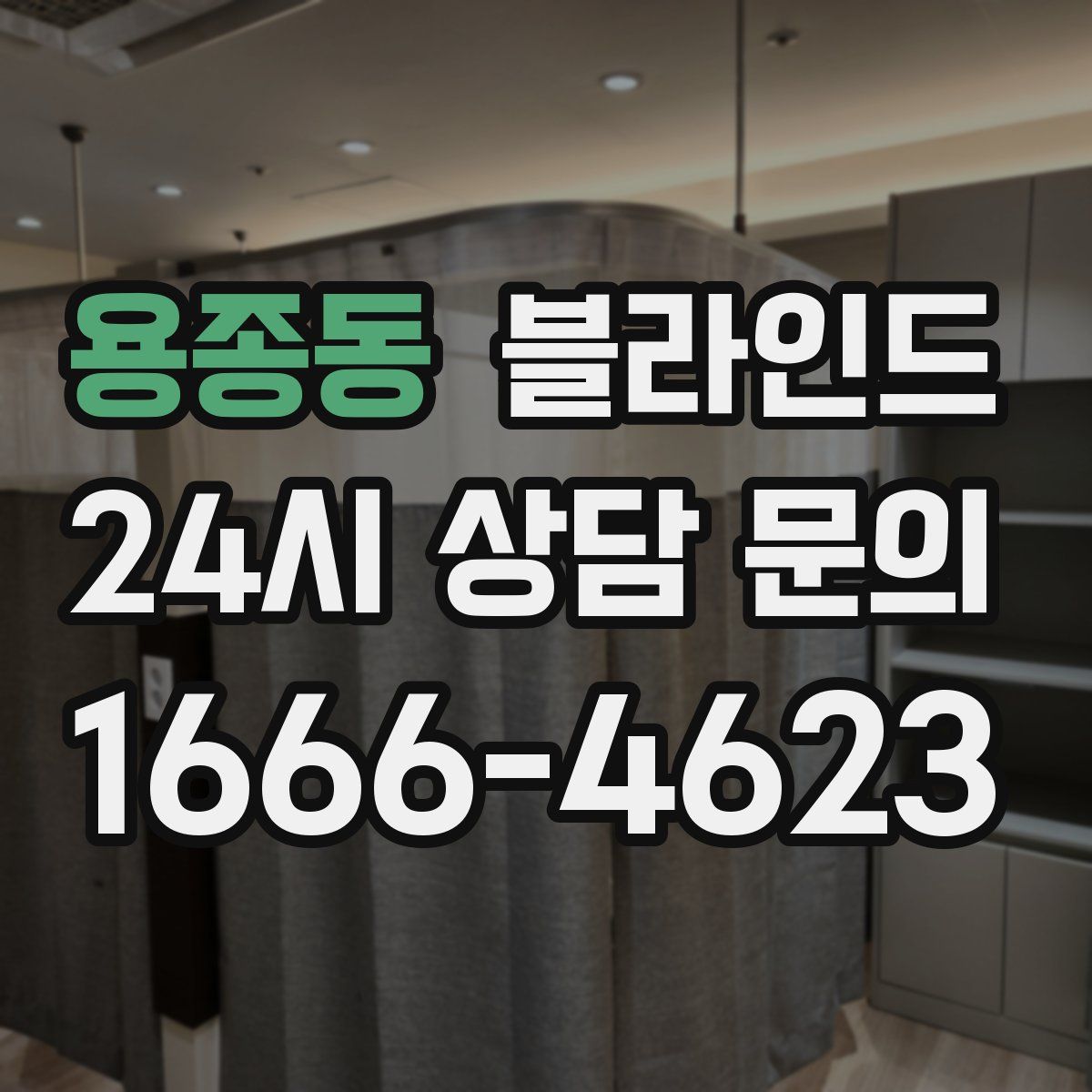 용종동 블라인드