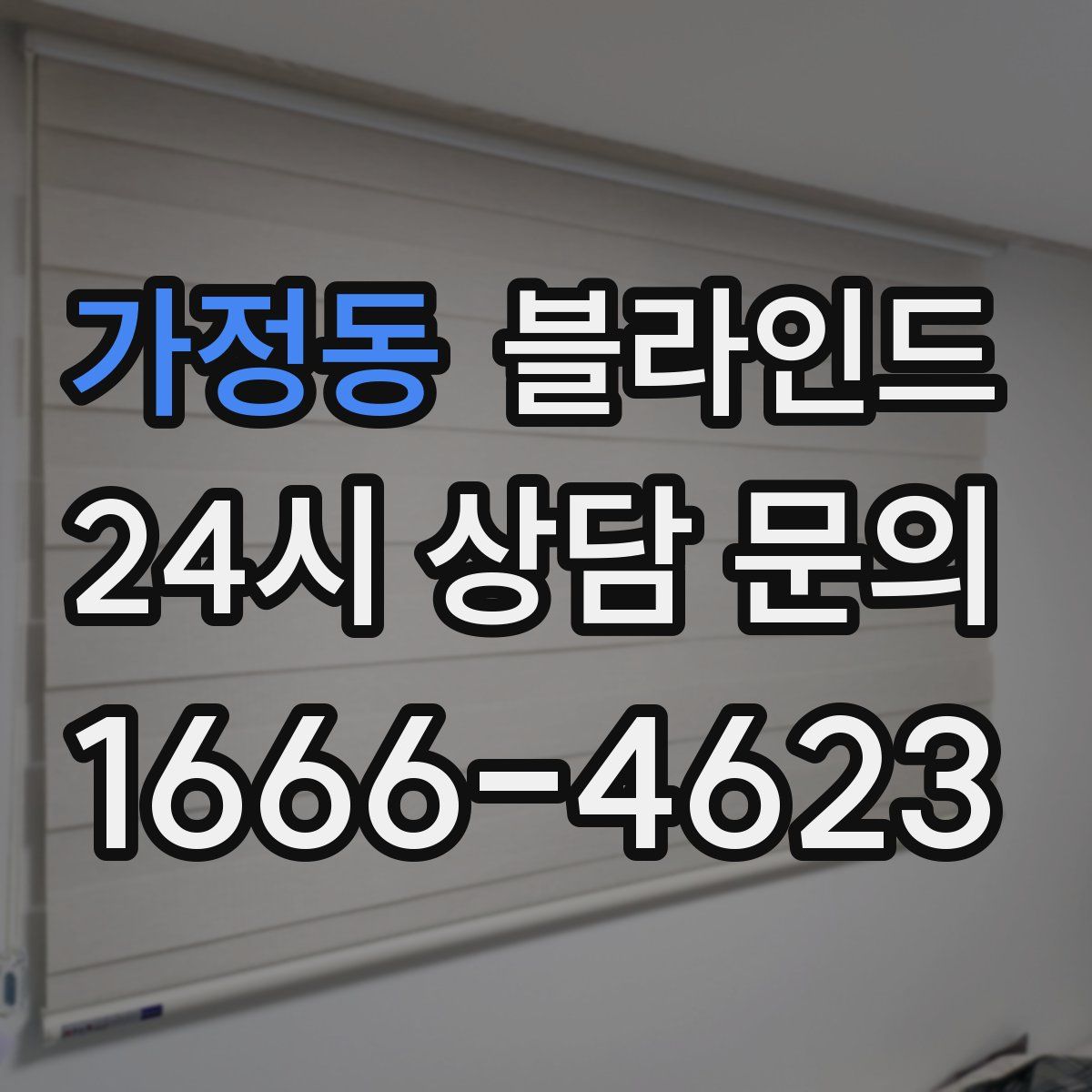 가정동 블라인드