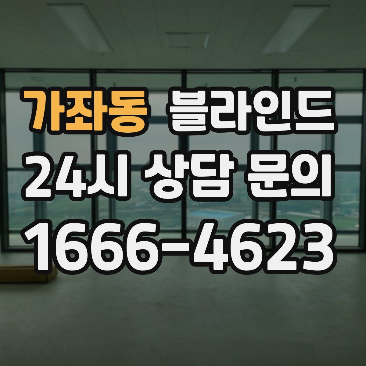 가좌동 블라인드