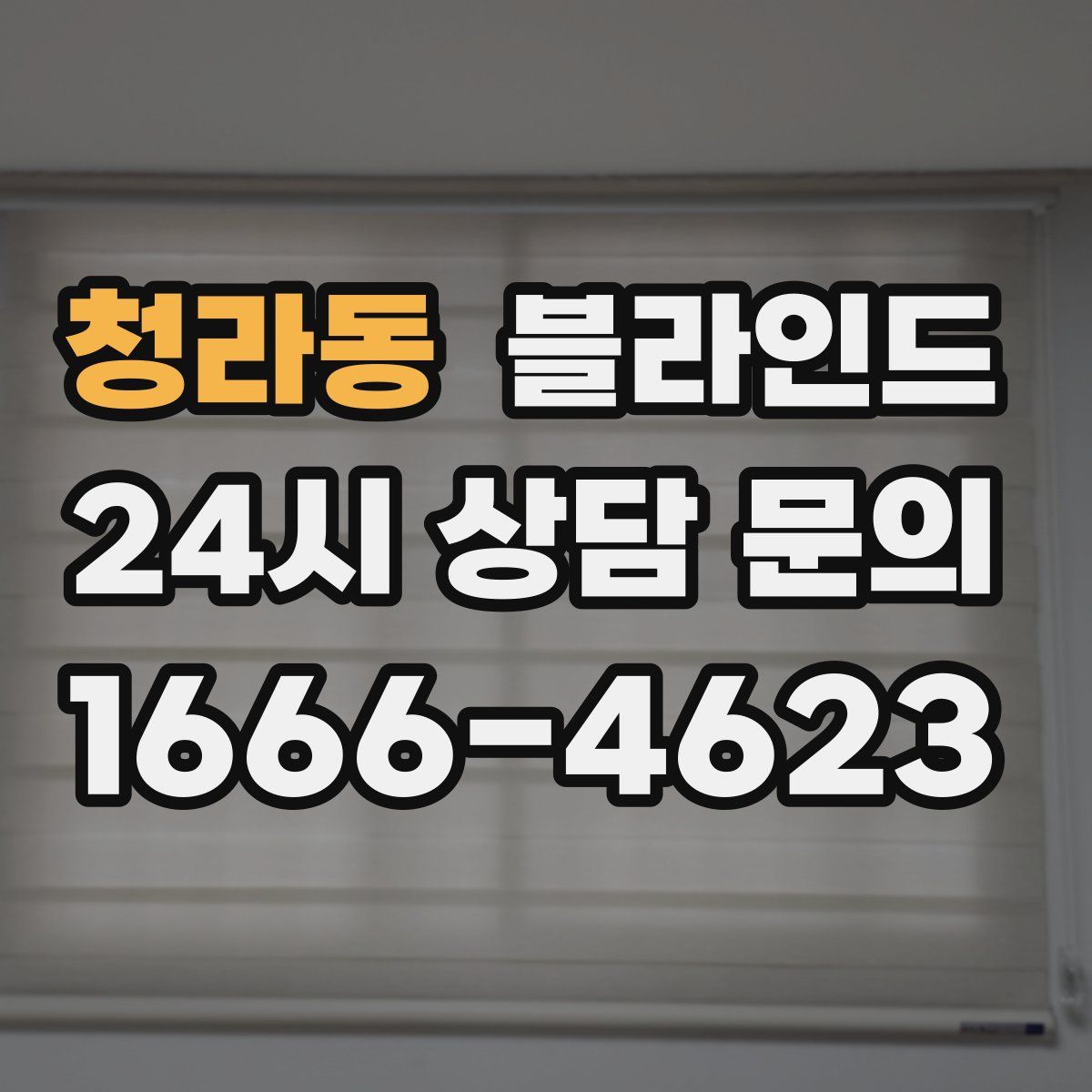 청라동 블라인드