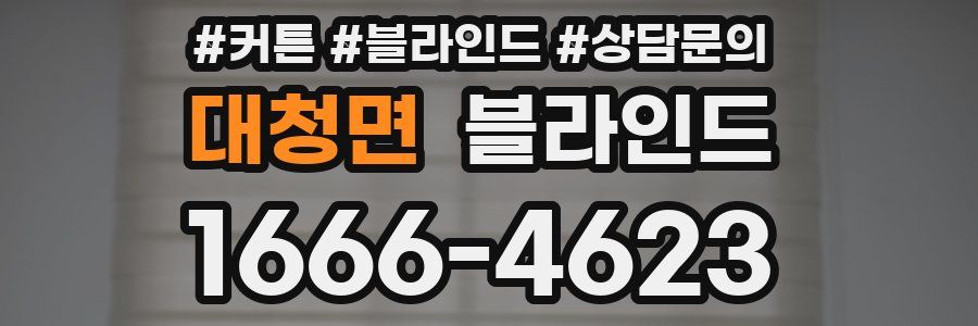 대청면 블라인드