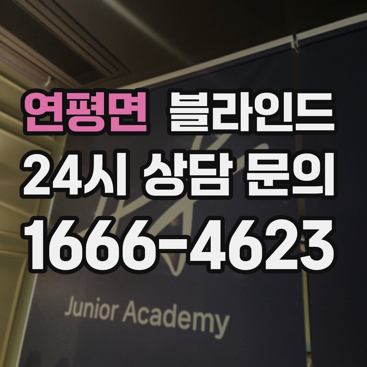 연평면 블라인드