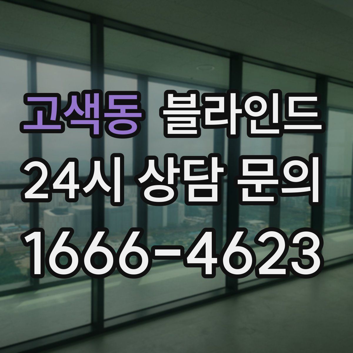 고색동 블라인드