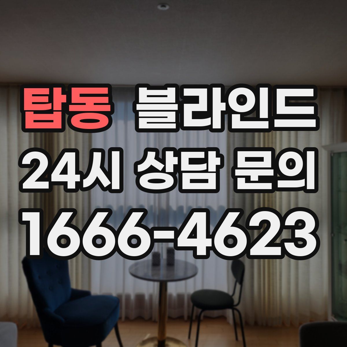 탑동 블라인드