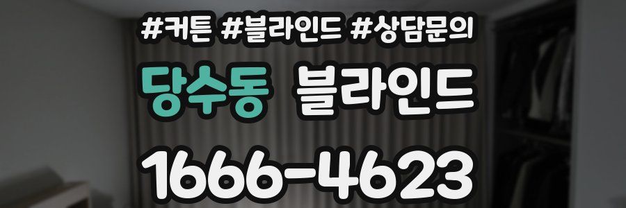 당수동 블라인드
