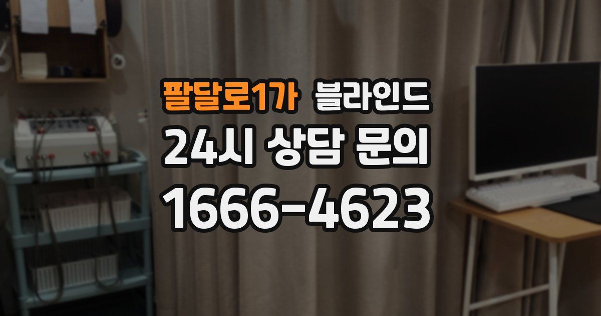 팔달로1가 블라인드