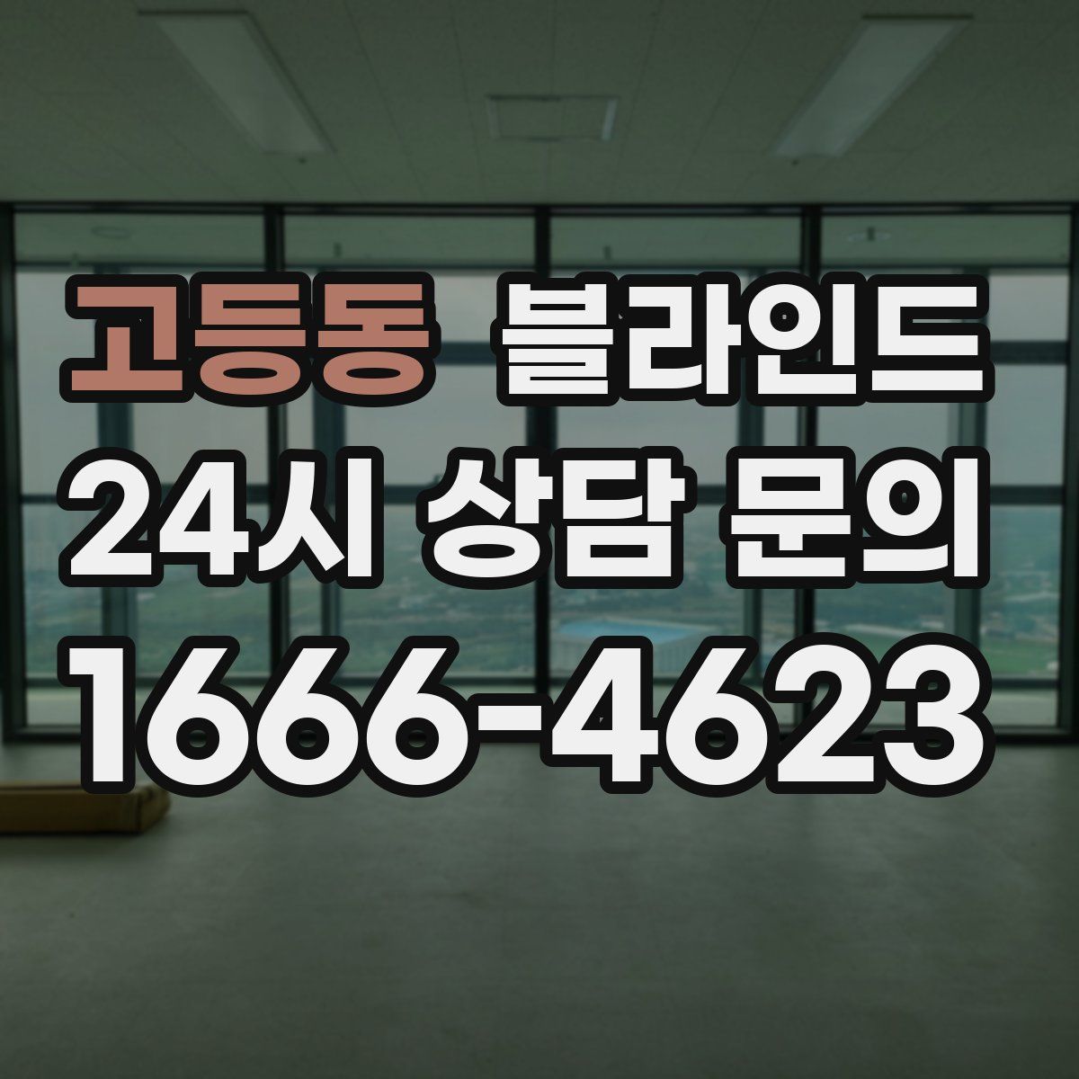 고등동 블라인드