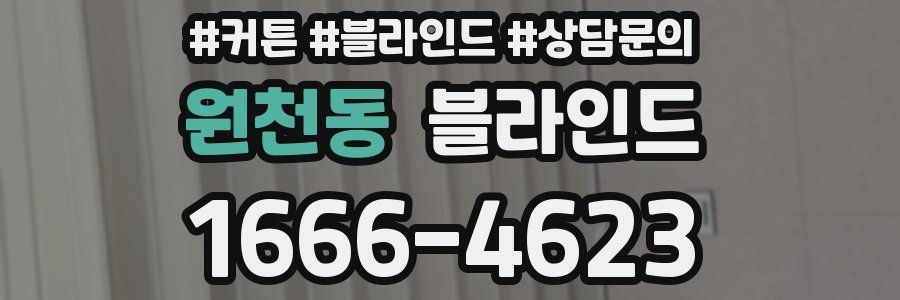 원천동 블라인드