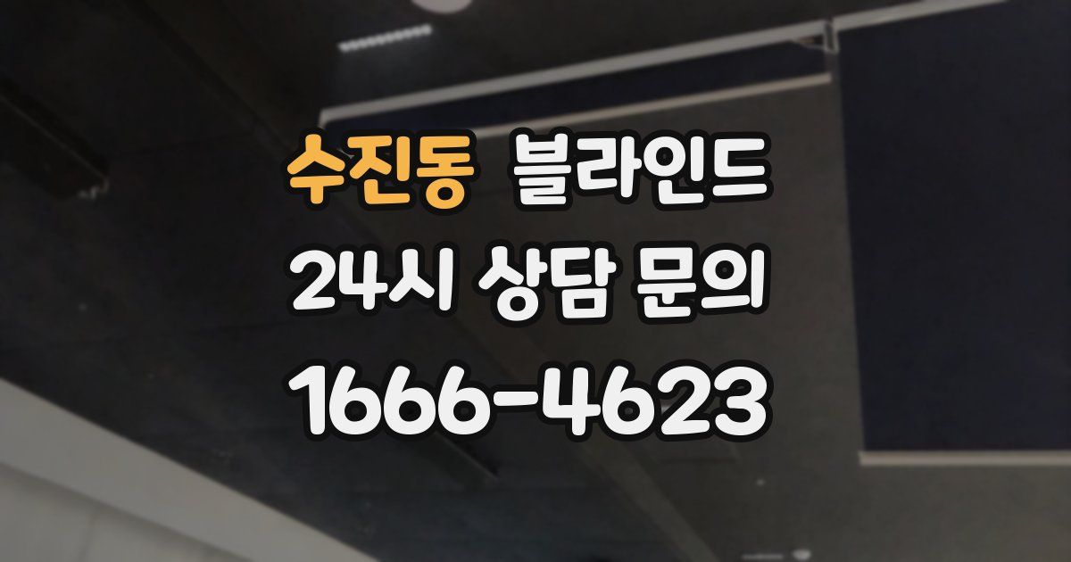 수진동 블라인드
