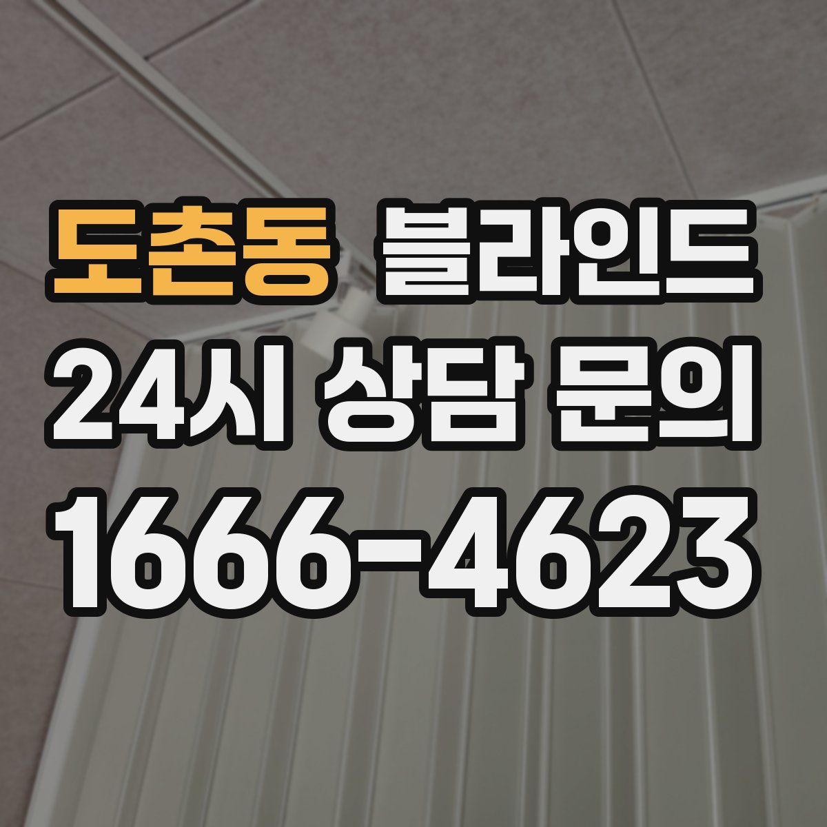 도촌동 블라인드