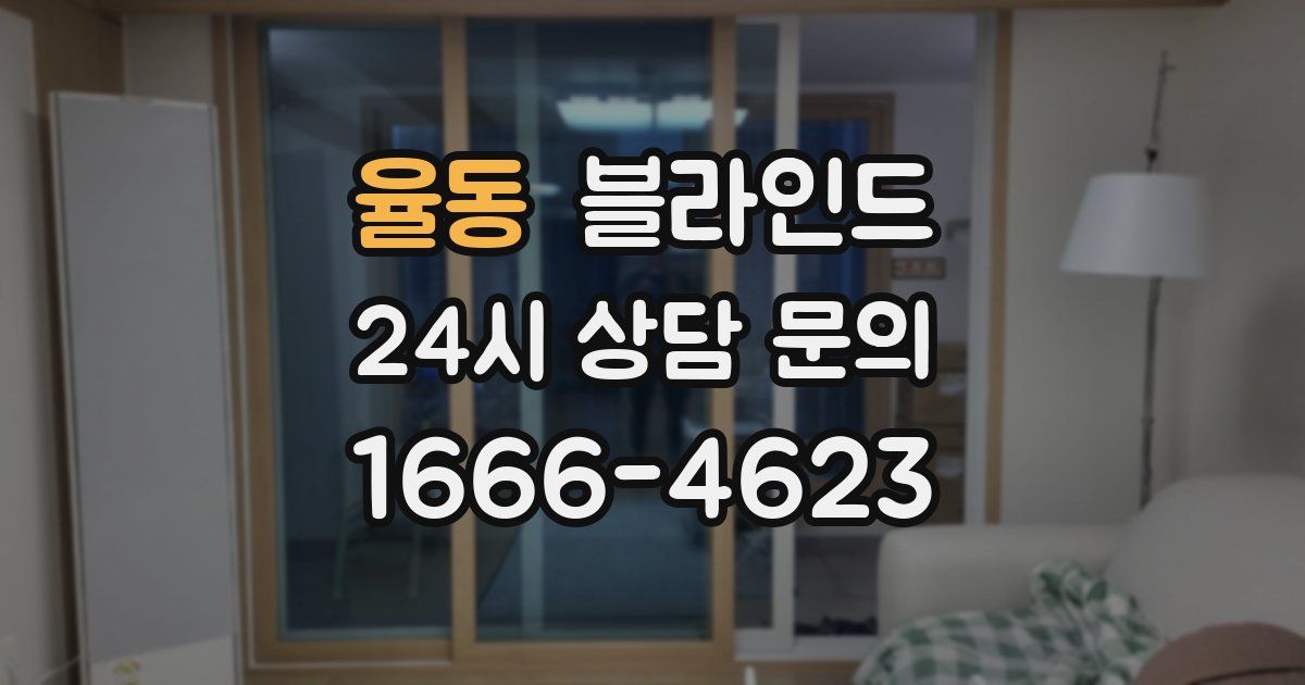율동 블라인드