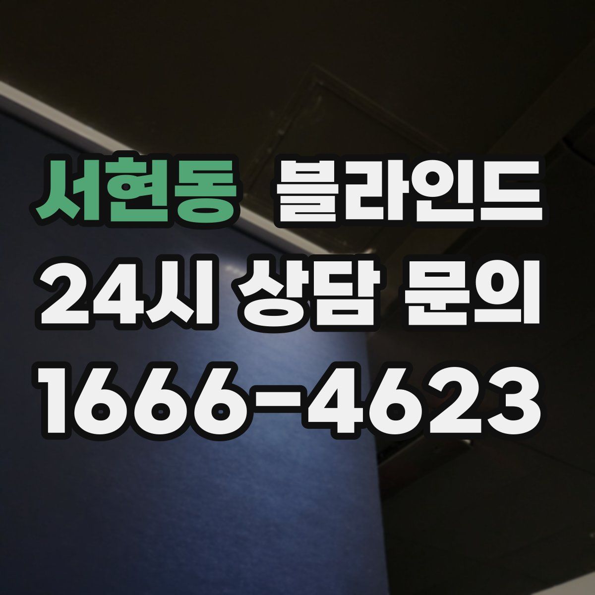 서현동 블라인드