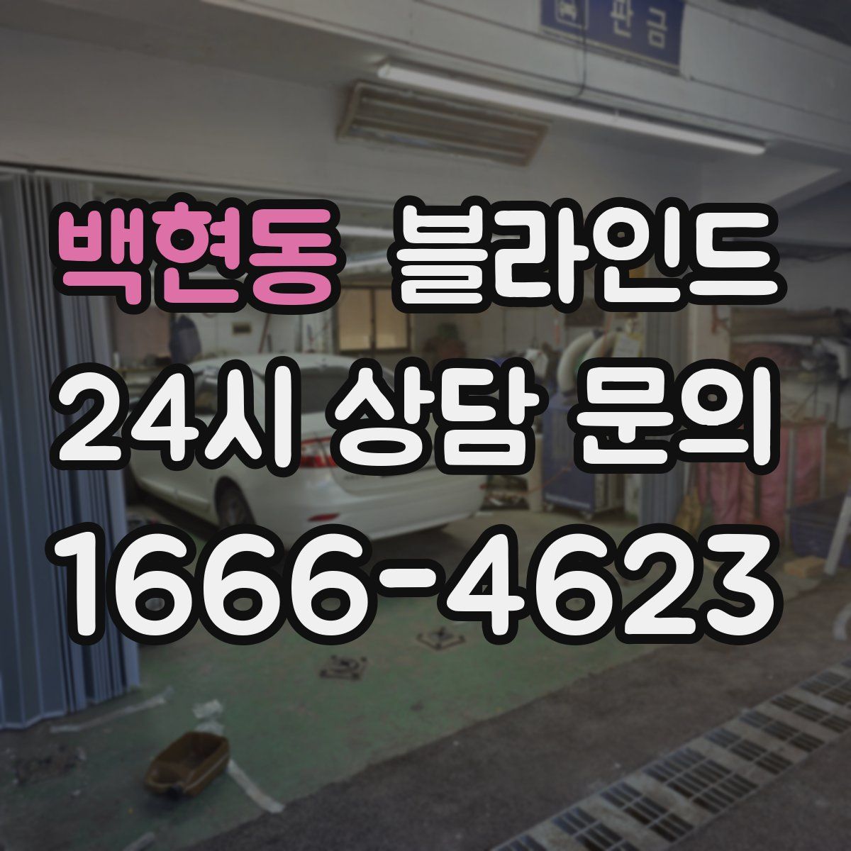 백현동 블라인드