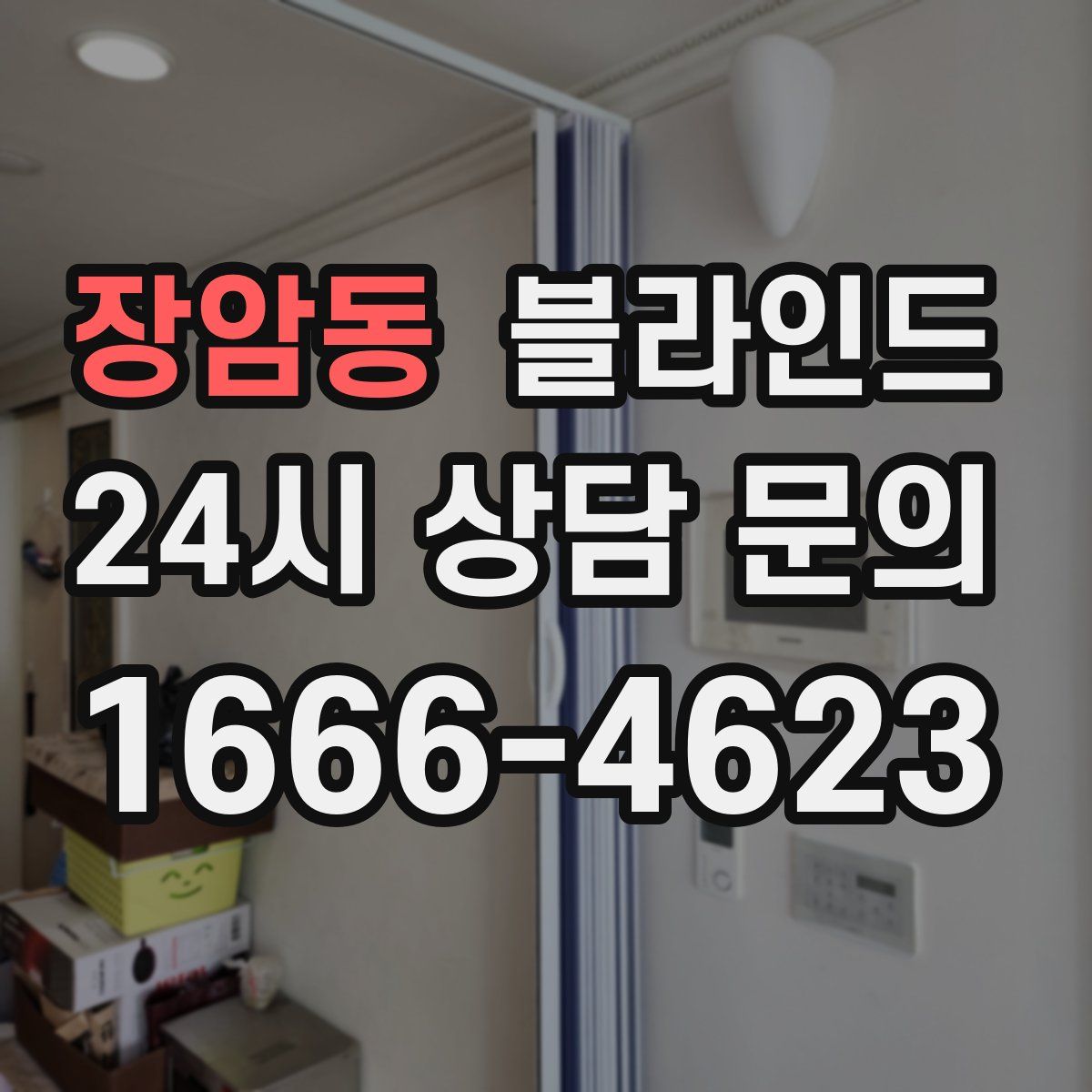 장암동 블라인드