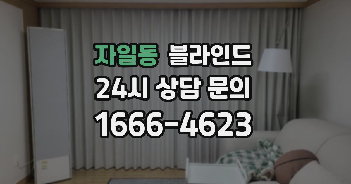 자일동 블라인드