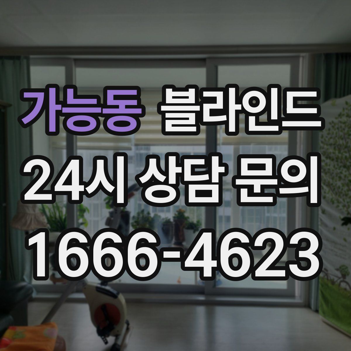 가능동 블라인드