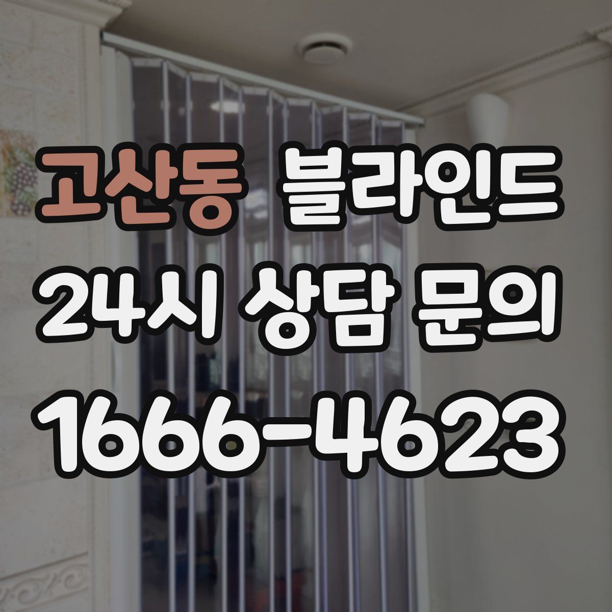고산동 블라인드