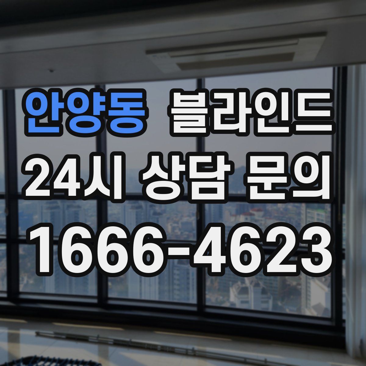 안양동 블라인드