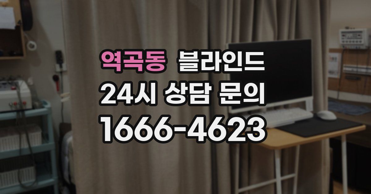 역곡동 블라인드