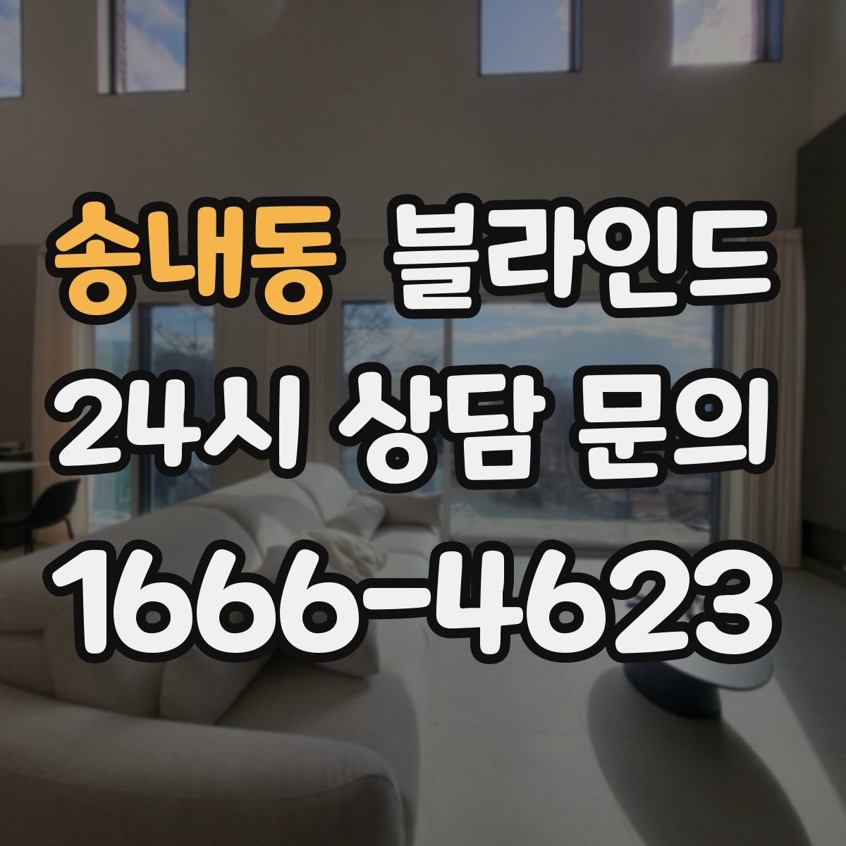 송내동 블라인드