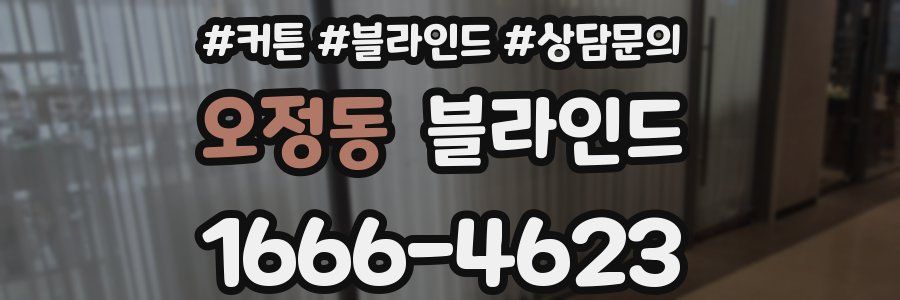 오정동 블라인드