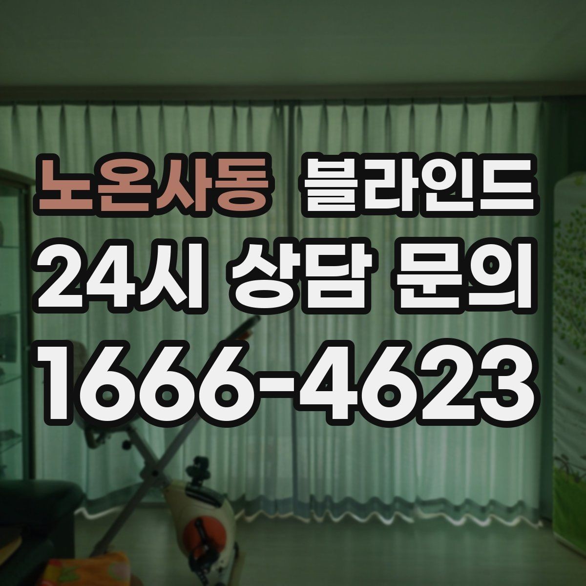 노온사동 블라인드 실용성과 디자인을 함께 보는 시각