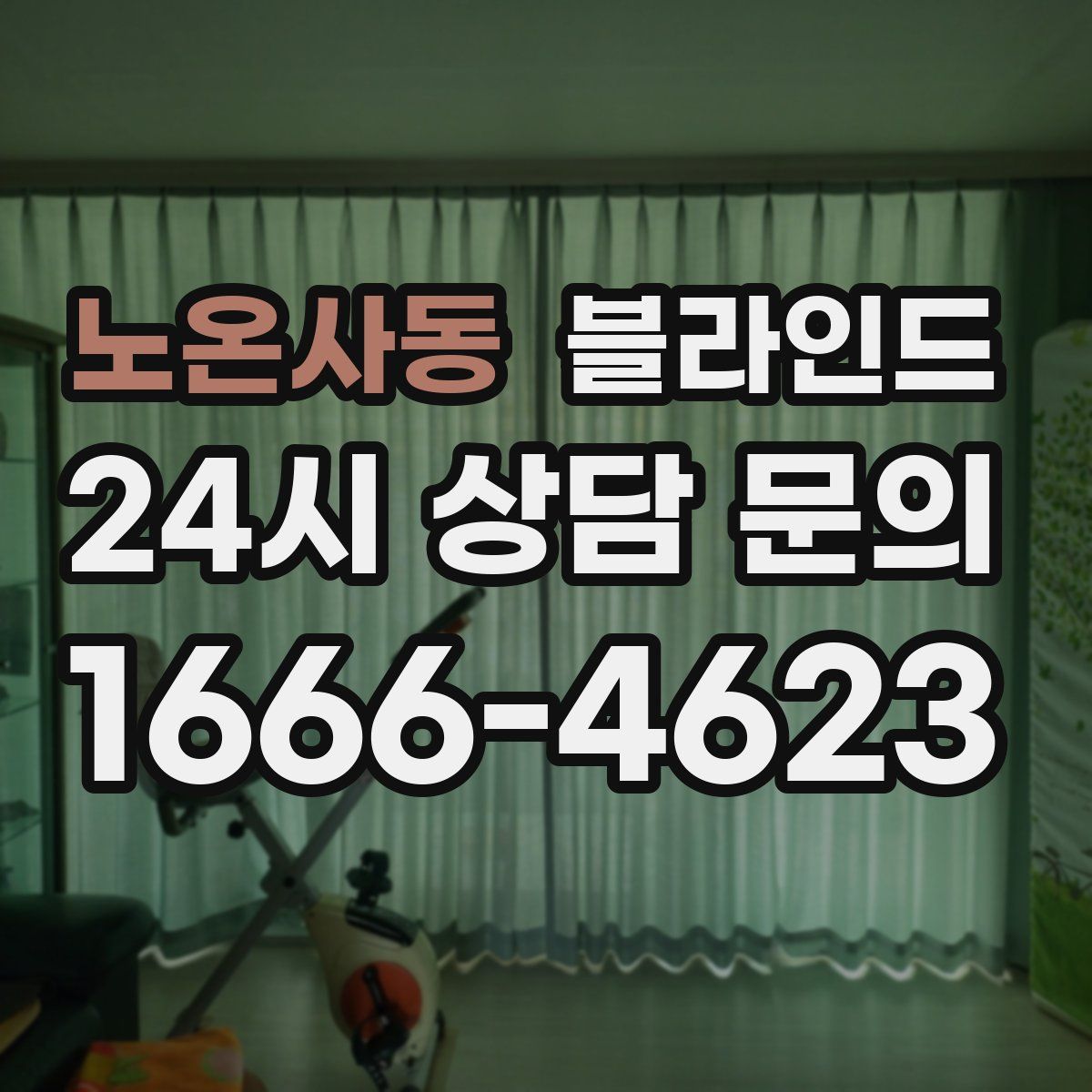 노온사동 블라인드