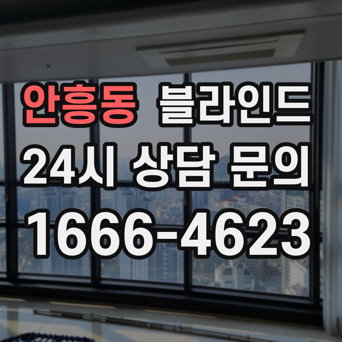 안흥동 블라인드