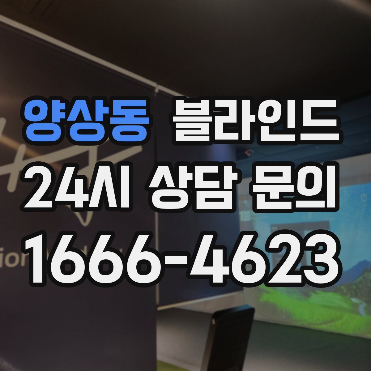 양상동 블라인드