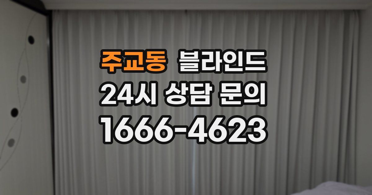 주교동 블라인드