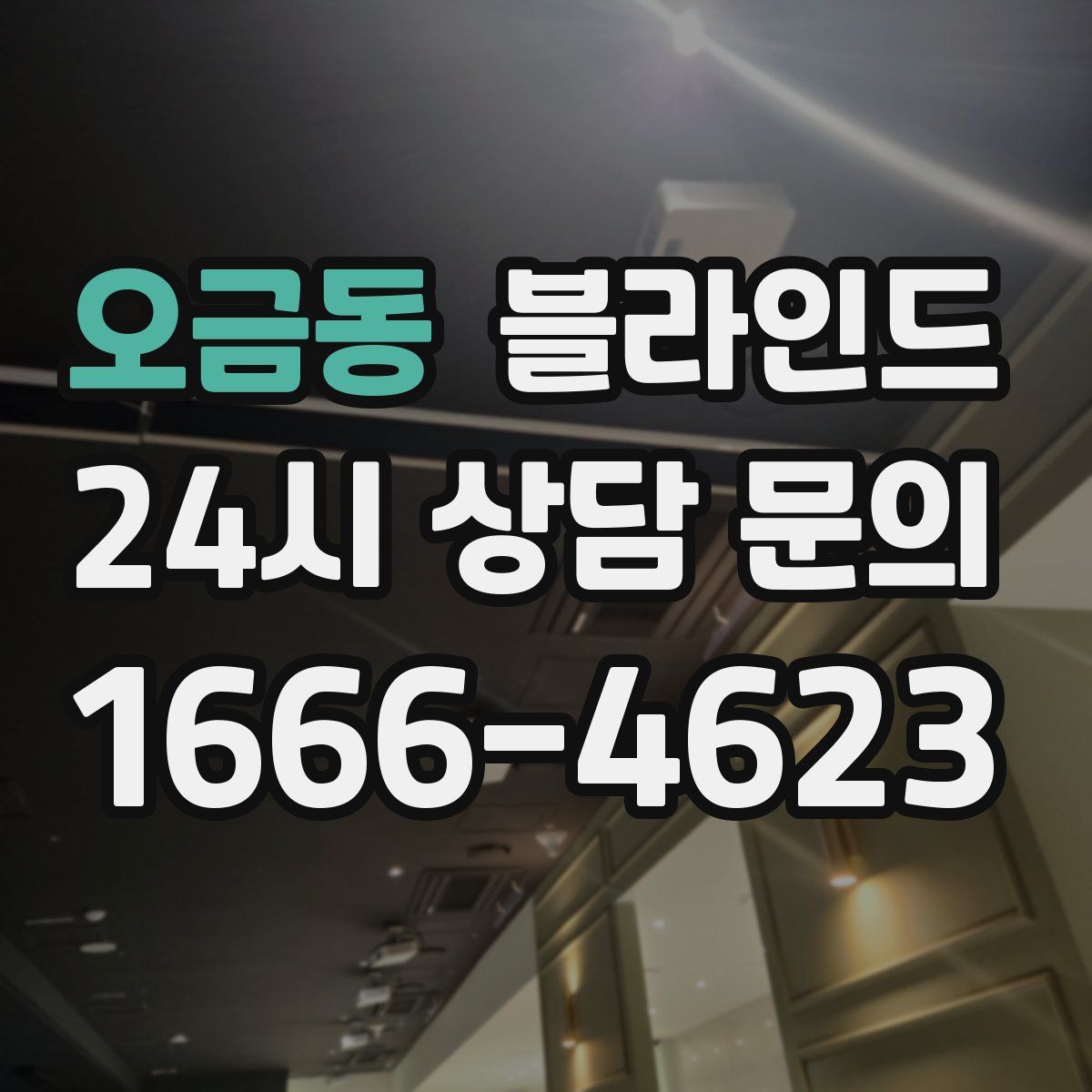오금동 블라인드