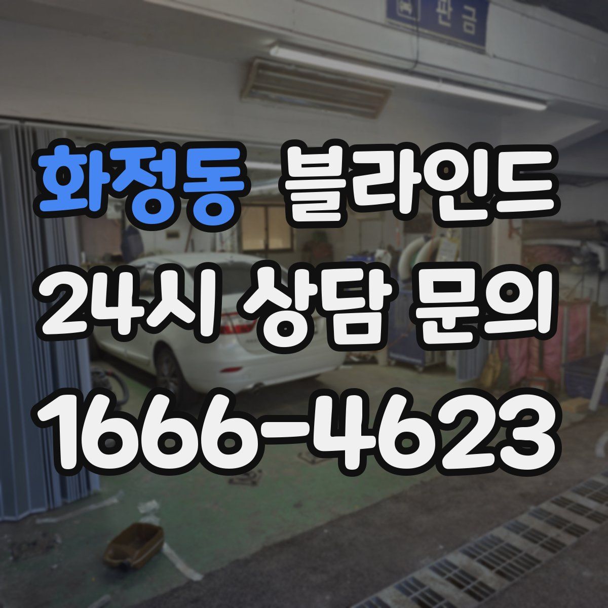 화정동 블라인드