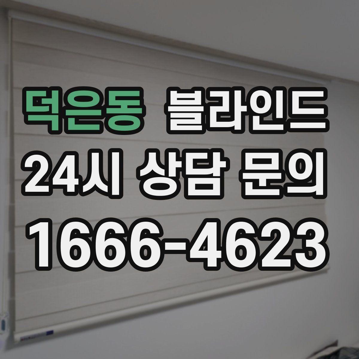 덕은동 블라인드