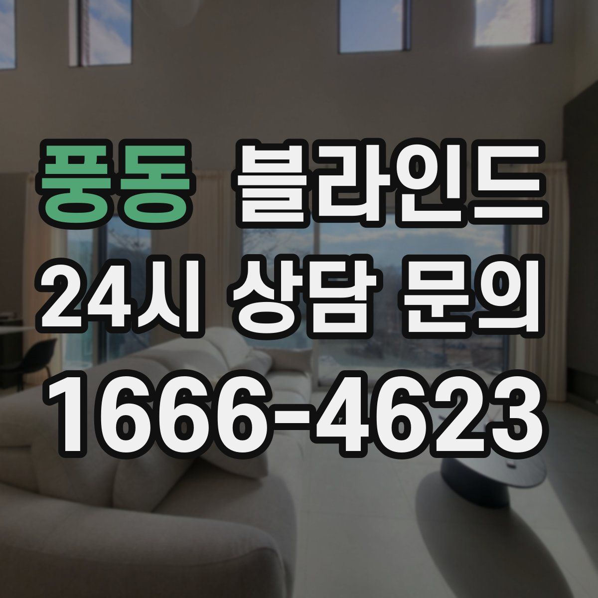 풍동 블라인드