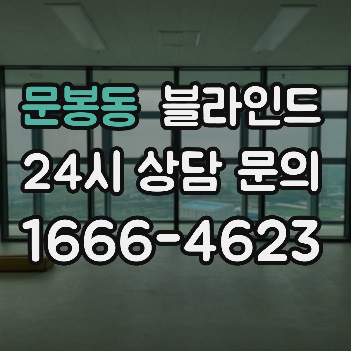 문봉동 블라인드