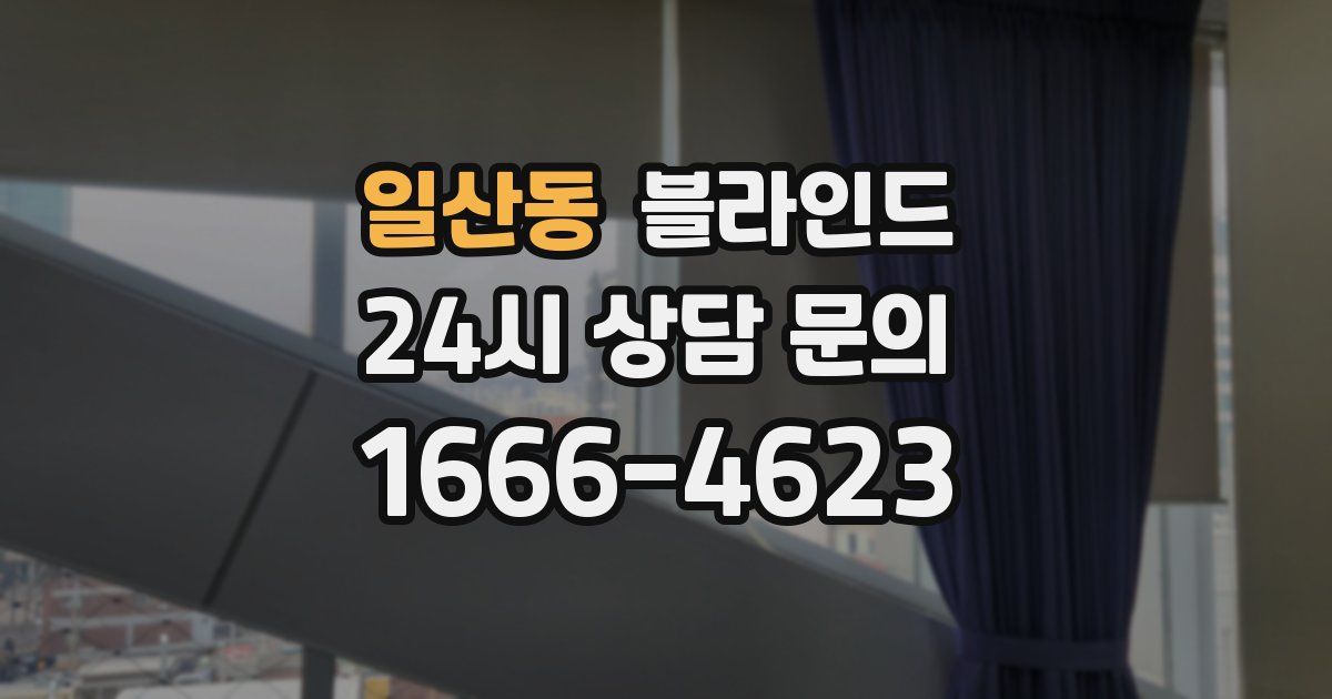 일산동 블라인드