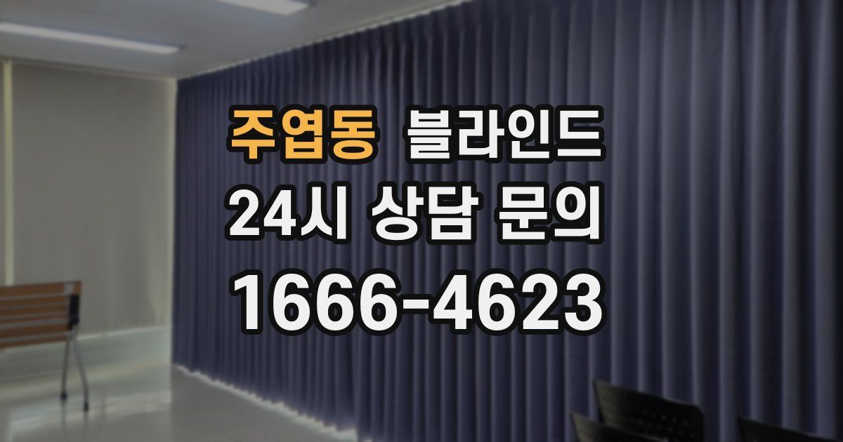 주엽동 블라인드