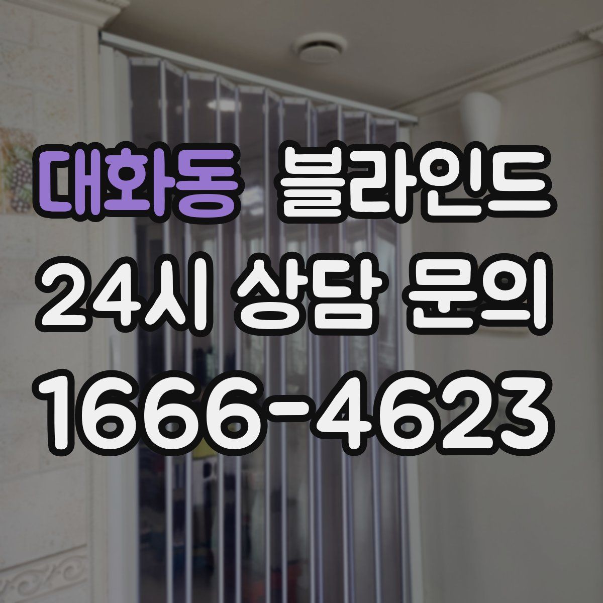대화동 블라인드