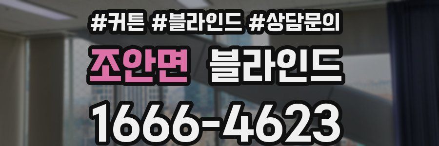 조안면 블라인드