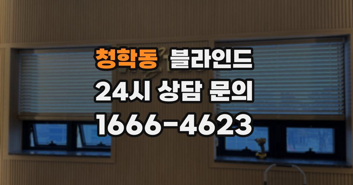 청학동 블라인드