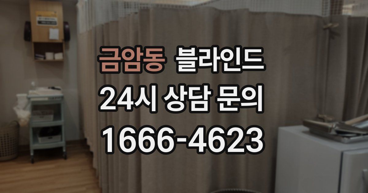 금암동 블라인드