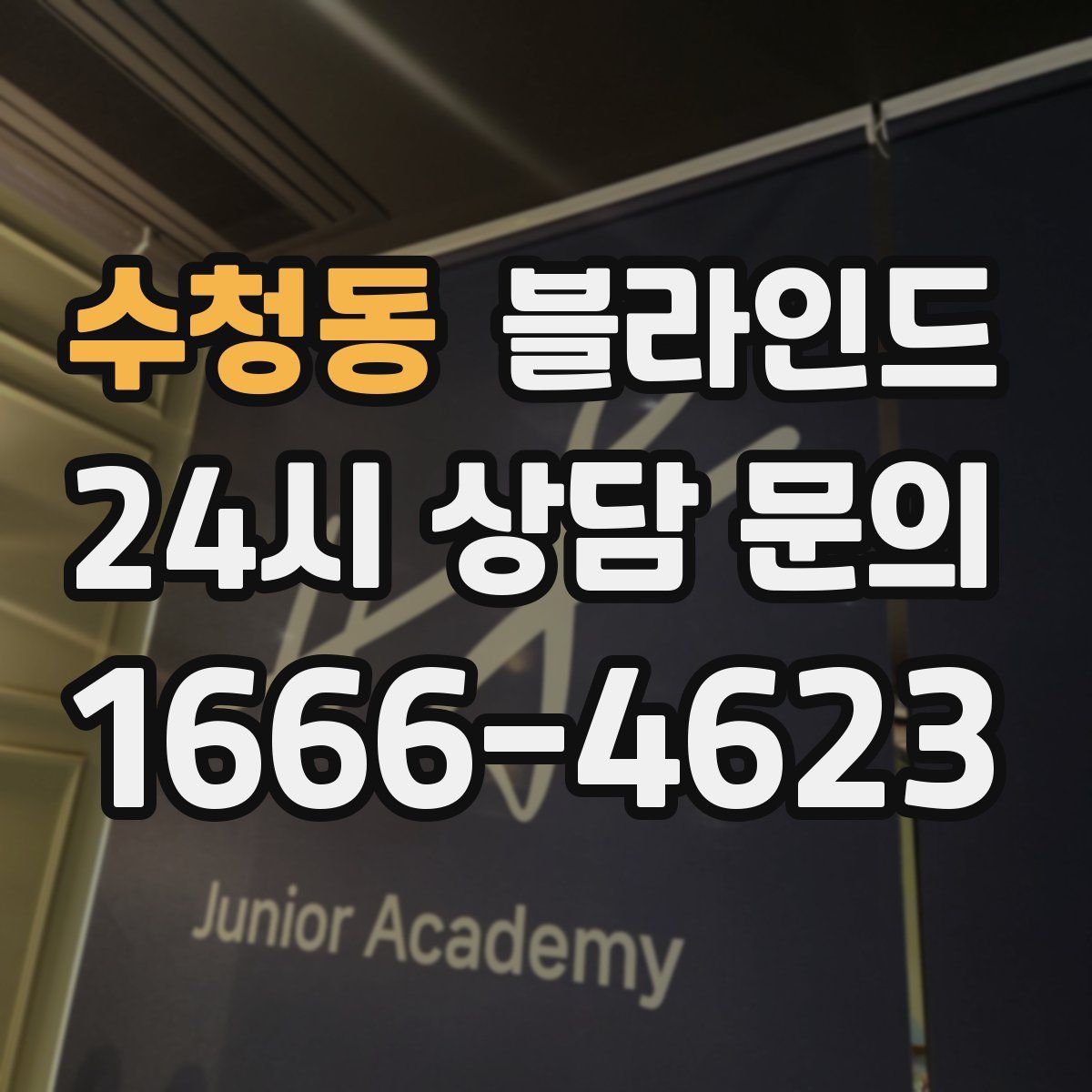 수청동 블라인드