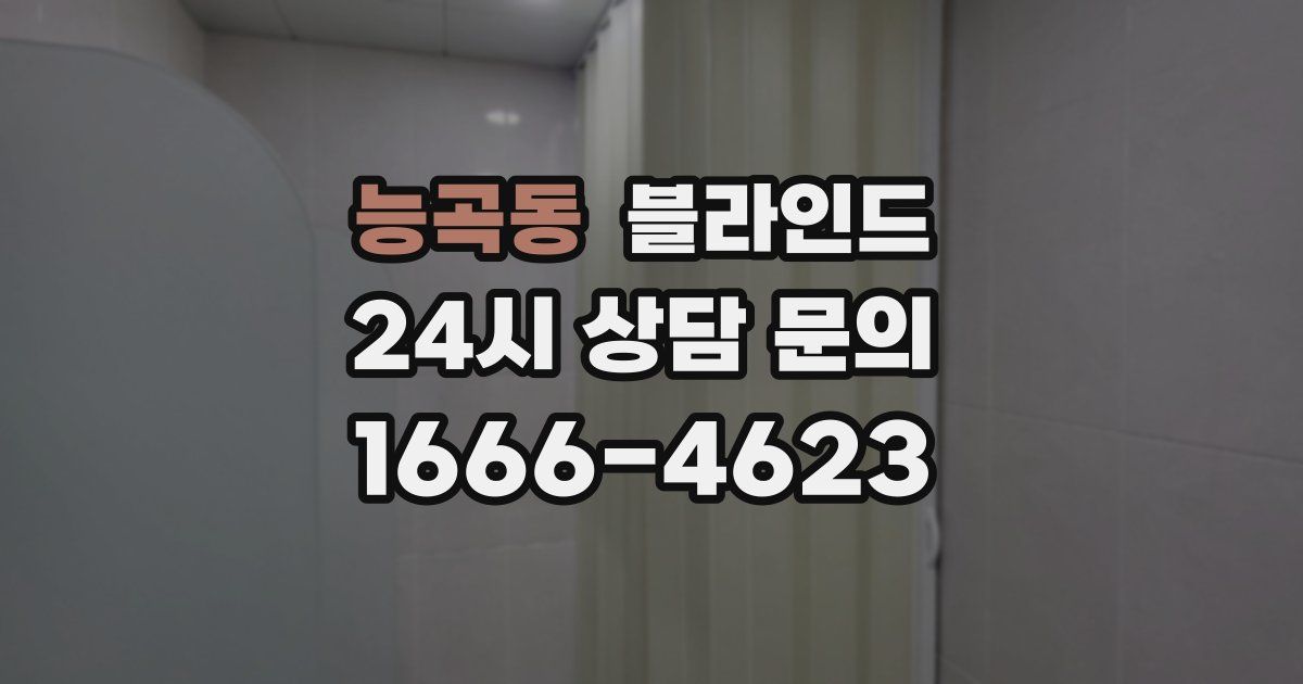 능곡동 블라인드
