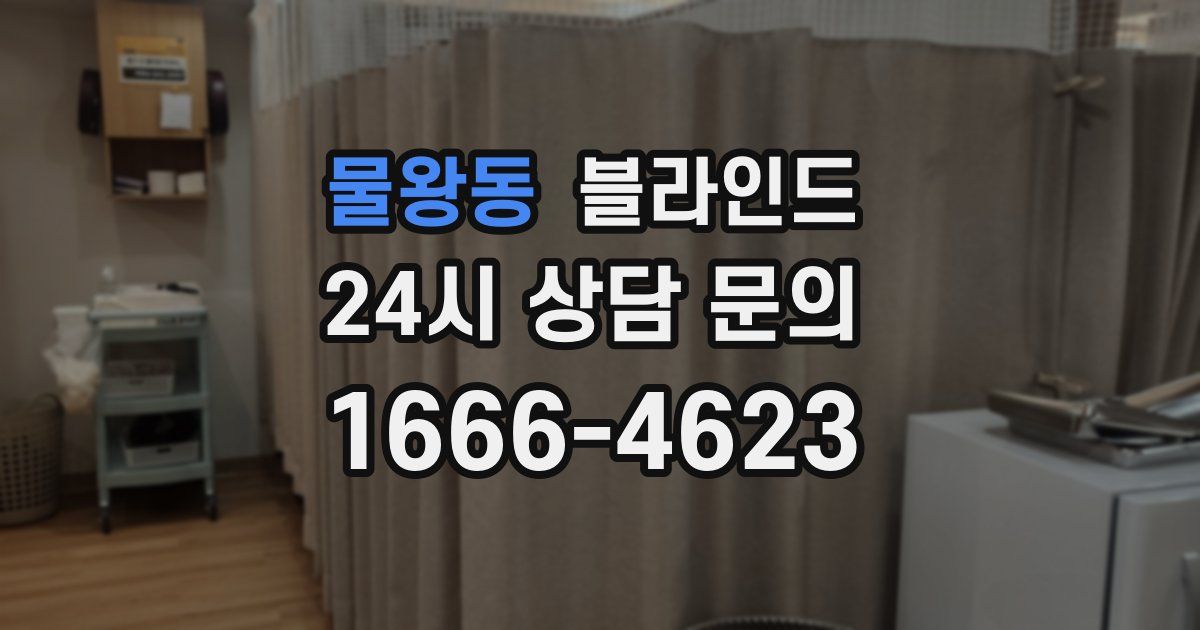 물왕동 블라인드