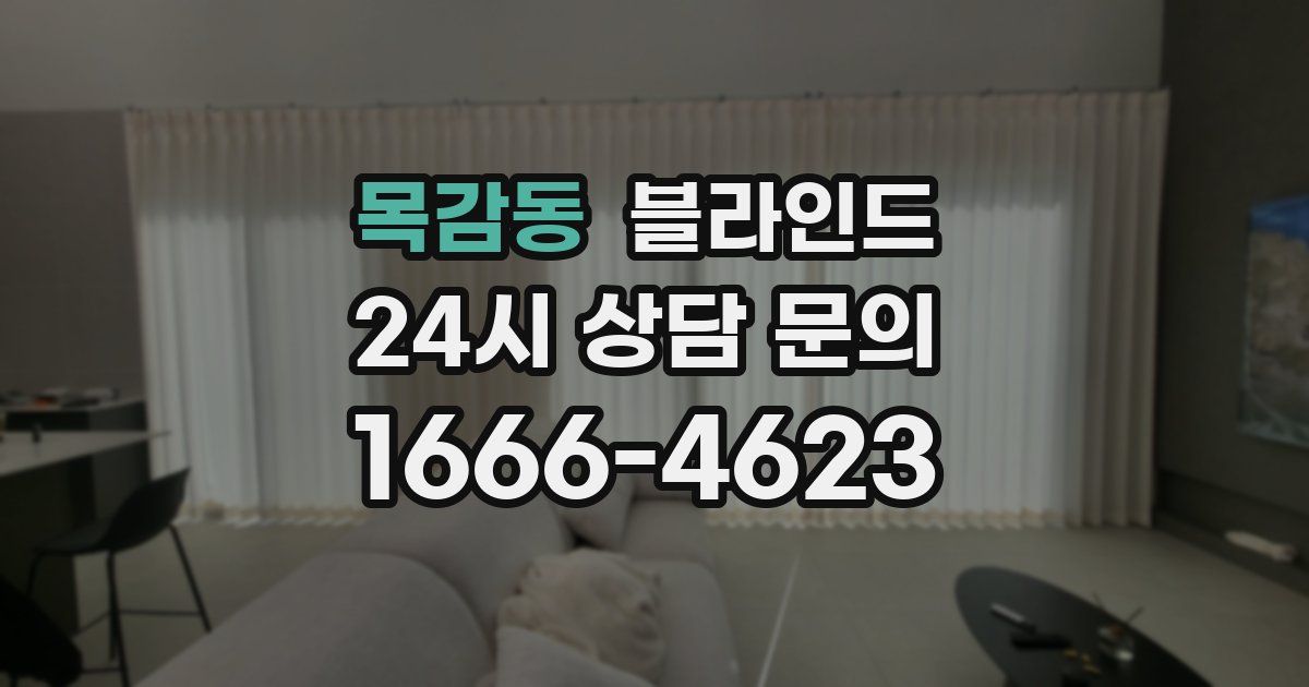 목감동 블라인드